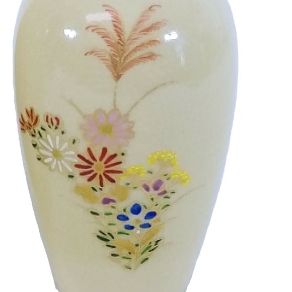 Jars Vases Lids 2 Different Shapes Florals Gold Gilding Hand Painted Hallmarked - Picture 2 of 12